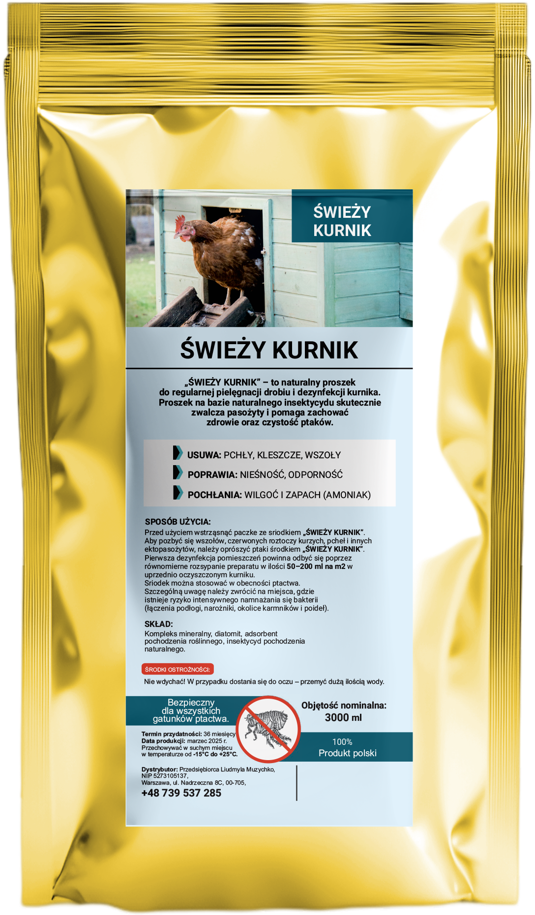 Świeży kurnik (3000 ml)